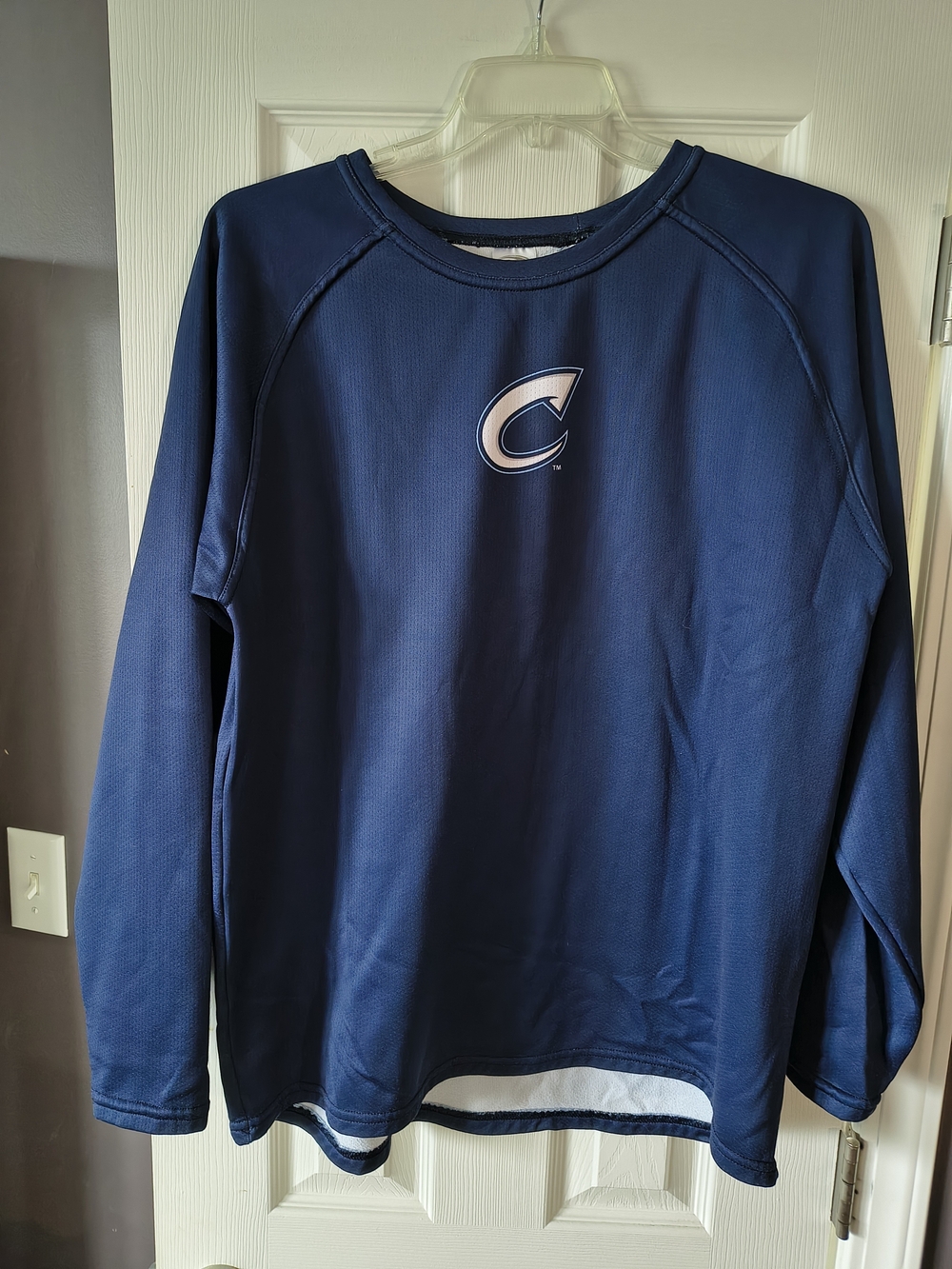 Columbus Clippers BP Authentic warm-up top L